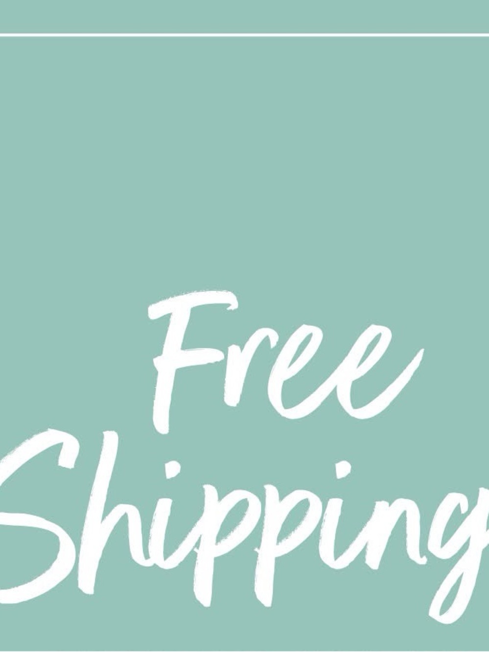 free shipping giveaway + gift